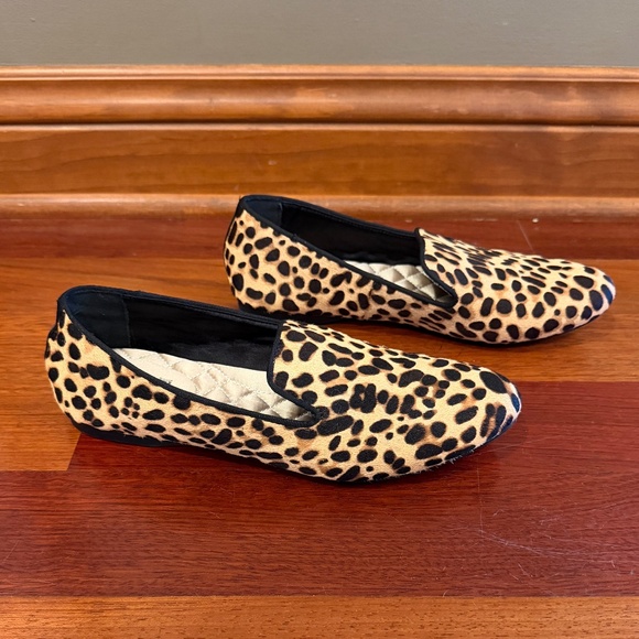 Birdies The Starling Loafer In Cheetah Leopard Print, Size 7.5 - Picture 1 of 12